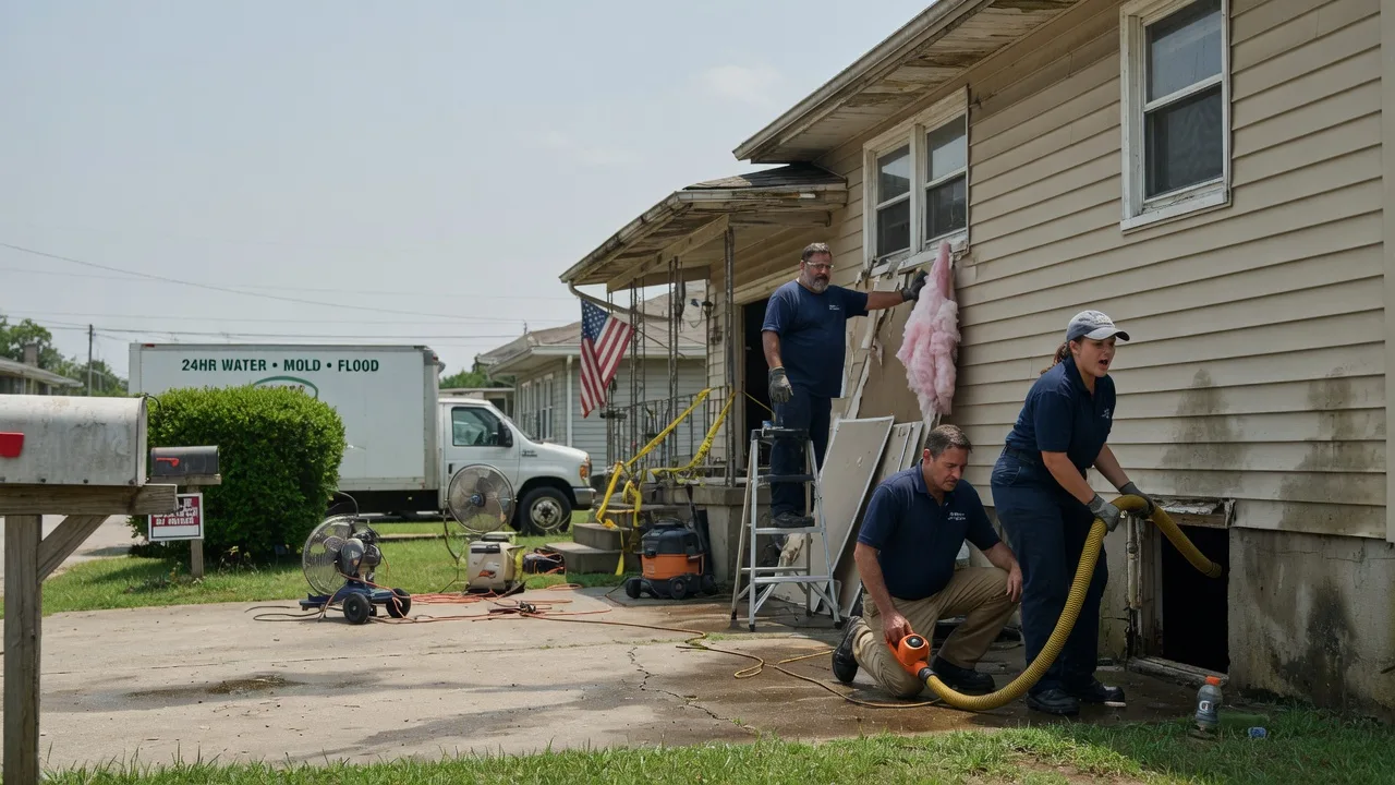 Water Damage Repair in Sugar Grove, OH near me